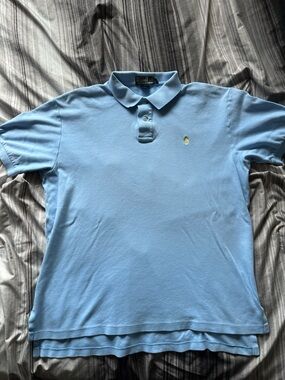 Polo by Ralph Lauren Men's Classic Light Blue Polo Shirt Men’s Size Large
